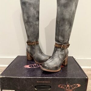Freebird by Steven Gray Heeled Boots with Buckle